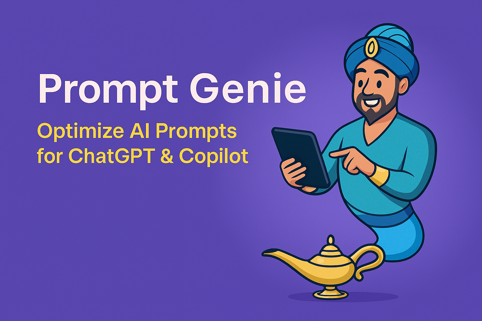 Prompt Genie: Optimize AI Prompts for ChatGPT & Copilot